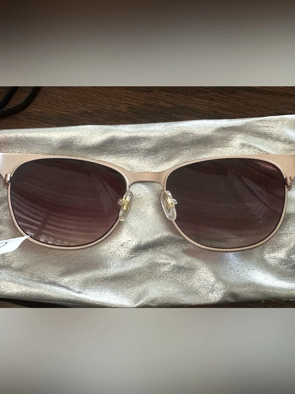 Vintage Sanford Hutton Colors In Optics Sunglasses CS196 GLD Gold NWT Pristine